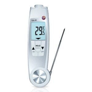 Testo 104-IR เทอร์โมมิเตอร์อาหาร+อินฟาเรด