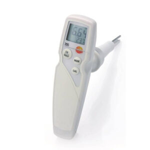 Testo 205 เครื่องวัดความเป็นกรดด่าง (PH) ของเนื้อสัตว์