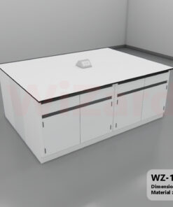 WZ-18  โต๊ะปฎิบัติการกลาง ขนาด 2.00×1.50×0.85 ม. (กxลxส)