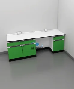 WB2-โต๊ะปฏิบัติการติดผนัง