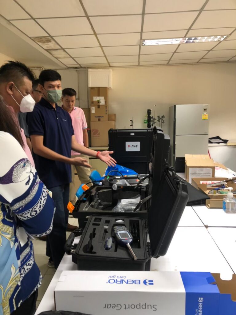 ตรวจรับครุภัณฑ์ คณะวิทย์ มหาวิทยาลัยราชภัฏเชียงราย